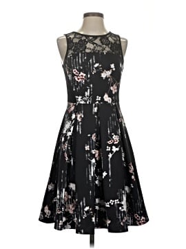 black holiday dresses with sleeves 3/4 Sleeves Holiday Midi Dress Black / L