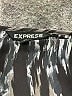 Express 100% Polyester Tie-dye Gray Purple Casual Dress Size S - photo 7