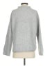 Ann Taylor LOFT Solid Gray Turtleneck Sweater Size S - photo 2