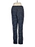 Chelsea28 100% Polyester Tweed Blue Casual Pants Size 8 - photo 2