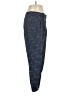 Chelsea28 100% Polyester Tweed Blue Casual Pants Size 8 - photo 4