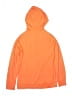 Active by Old Navy 100% Polyester Orange Zip Up Hoodie Size 8 - photo 2