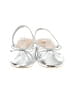 Zara Metallic Silver Flats Size EU 37 - photo 2