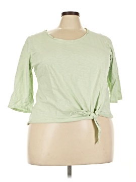 Lane Bryant 3/4 Sleeve Top