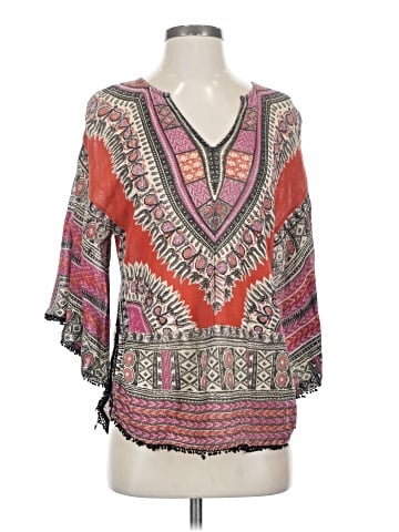 New Romantics 3/4 Sleeve Blouse (view 1)