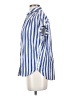 Madewell 100% Cotton Stripes Blue Short Sleeve Blouse Size XXS - photo 5