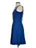 DANIER Solid Blue Cocktail Dress Size 0 - photo 5