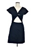 Theory Solid Blue Cocktail Dress Size 6 - photo 1