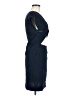 Theory Solid Blue Cocktail Dress Size 6 - photo 4