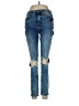 Free People Hearts Blue Jeans Size 29R - photo 1