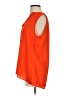 Chaus 100% Polyester Orange Sleeveless Blouse Size S - photo 5