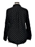 Style&Co Polka Dots Black Long Sleeve Button-Down Shirt Size XL - photo 2
