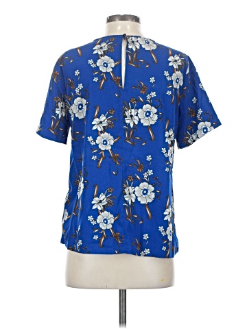 Pieces Short Sleeve Blouse (view 2)