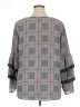 Alfani 100% Polyester Gray 3/4 Sleeve Blouse Size XL - photo 2