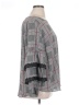 Alfani 100% Polyester Gray 3/4 Sleeve Blouse Size XL - photo 4