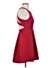Lulus 100% Polyester Solid Red Cocktail Dress Size XS - photo 4