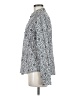 Talbots Paisley Silver Long Sleeve Blouse Size 8 - photo 5