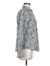 Talbots Paisley Silver Long Sleeve Blouse Size 8 - photo 4