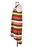 Feathers Stripes Orange Casual Dress Size S - photo 5