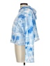 Unbranded 100% Polyester Tie-dye Blue Poncho Size L - photo 5