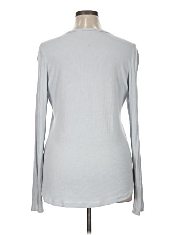 Three Dots Long Sleeve Henley (view 2)
