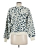 Ann Taylor LOFT Animal Print Ivory Pullover Sweater Size M - photo 2