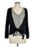 Lilith 100% Cotton Black Long Sleeve Blouse Size XL - photo 1
