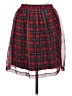 Assorted Brands Plaid Red Casual Skirt Size M - photo 1