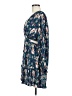 FLORET STUDIOS 100% Polyester Paisley Blue Casual Dress Size M - photo 5