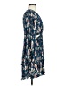 FLORET STUDIOS 100% Polyester Paisley Blue Casual Dress Size M - photo 4