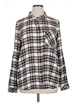 Black Tape Long Sleeve Button Down Shirt