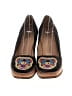 Marc by Marc Jacobs Paisley Black Wedges Size EU 36 - photo 2