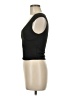 Shein 100% Polyester Black Sleeveless T-Shirt Size 6 - photo 5