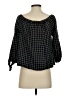 Madewell Black 3/4 Sleeve Blouse Size S - photo 2