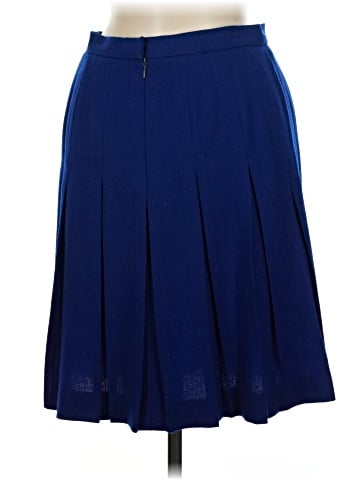 Linda Allard Ellen Tracy Wool Skirt (view 2)