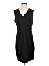 Bebe Solid Black Cocktail Dress Size 8 - photo 1
