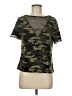 Shein Camo Green Short Sleeve T-Shirt Size 6 - photo 1