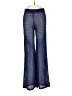 Shade & Shore Polka Dots Blue Active Pants Size S - photo 1