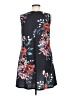 Unbranded Floral Gray Black Casual Dress Size M - photo 2