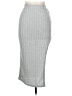 Shein Silver Casual Skirt Size 6 - photo 1