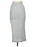 Shein Silver Casual Skirt Size 6 - photo 2