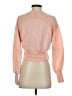 Nine West Color Block Pink Sweatshirt Size 5 - photo 2