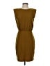 Express Solid Brown Casual Dress Size XS - photo 1