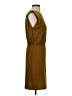 Express Solid Brown Casual Dress Size XS - photo 4