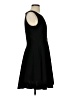 Papaya Solid Black Cocktail Dress Size M - photo 4