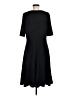 Lands' End Solid Black Casual Dress Size M - photo 2