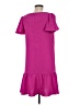 DKNY 100% Polyester Solid Pink Casual Dress Size 8 - photo 2