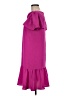 DKNY 100% Polyester Solid Pink Casual Dress Size 8 - photo 5