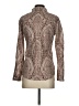 J. McLaughlin Paisley Brown Long Sleeve Button-Down Shirt Size XS - photo 2