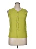 Unbranded 100% Polyester Green Sleeveless Blouse Size 0X - photo 1